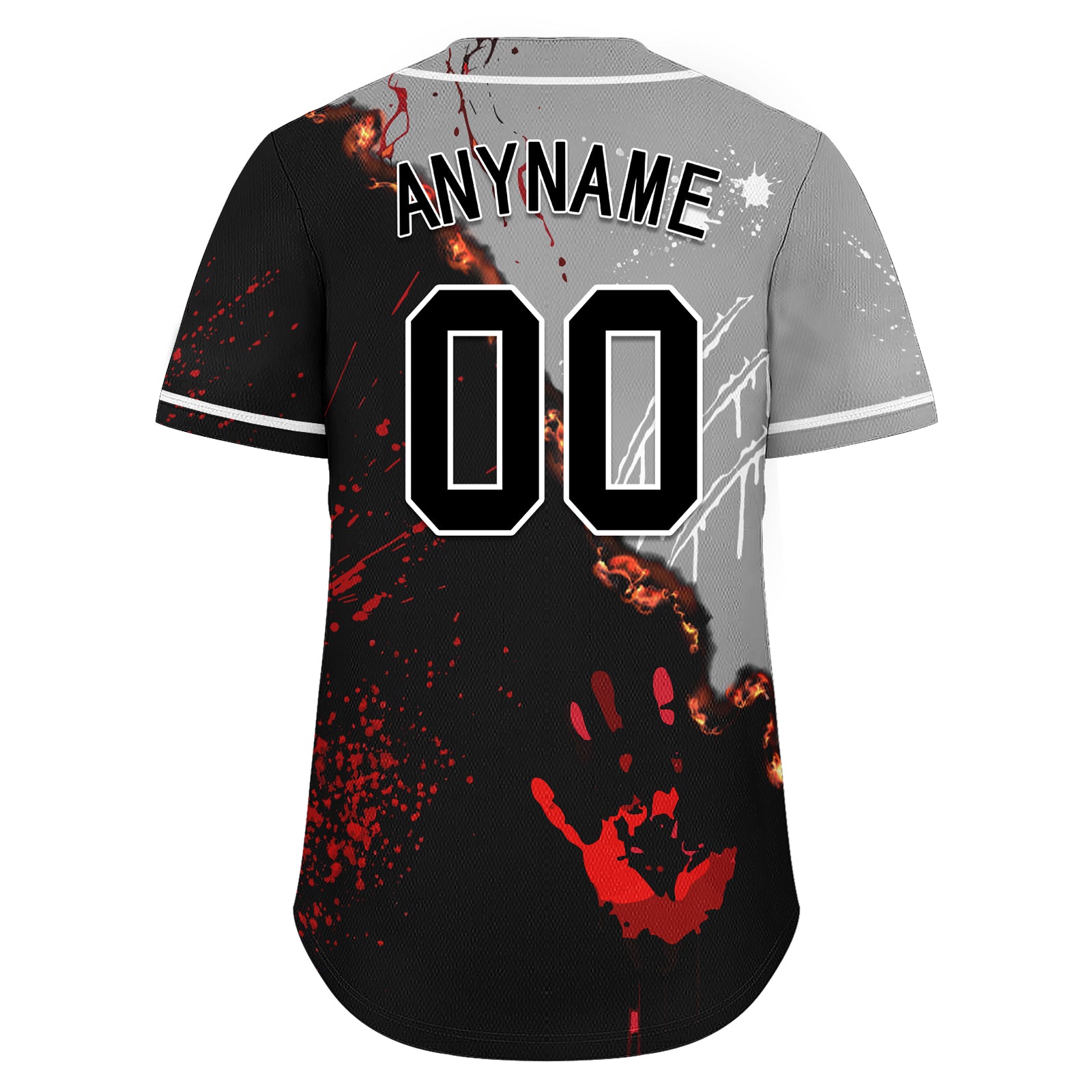 Custom Gothic Personalized Authentic Baseball Jersey BSBJ01 E06007 - Vintage Style Sports Apparel for Baseball Games, Cosplay & Gothic Fashion