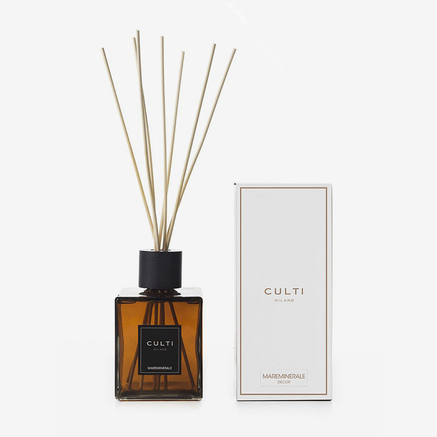Culti Milano Mareminerale Aromatic Diffuser - Elegant Home Fragrance Decor for Living Room, Bedroom & Office | Long-Lasting Scent Dispenser with Natural Essential Oils