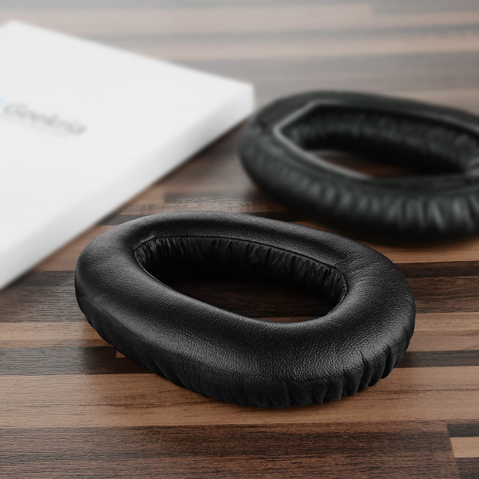 Geekria Replacement Ear Pads for Sennheiser PXC 550 & PXC 550-II Wireless Headphones - Premium Memory Foam Cushions with Video Installation Guide - Perfect for Gaming, Travel & Office Use (Black)