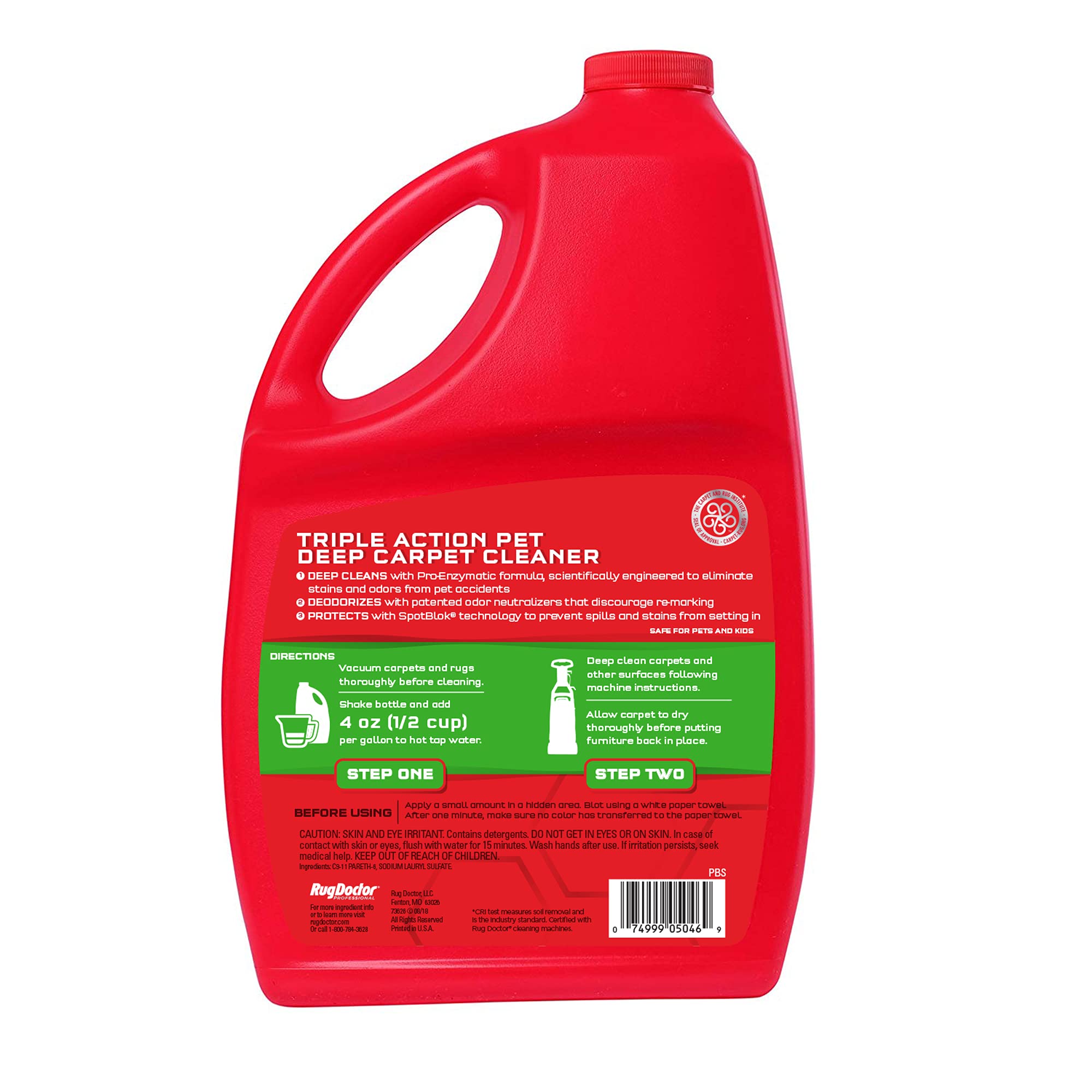Rug Doctor Mighty Pro X3 Commercial Carpet Cleaner with 96 oz Tank | Pet Hair & Stain Remover | Includes 12-ft Hose & Universal Attachment | Ideal for Deep Cleaning Homes, Offices & High-Traffic Areas