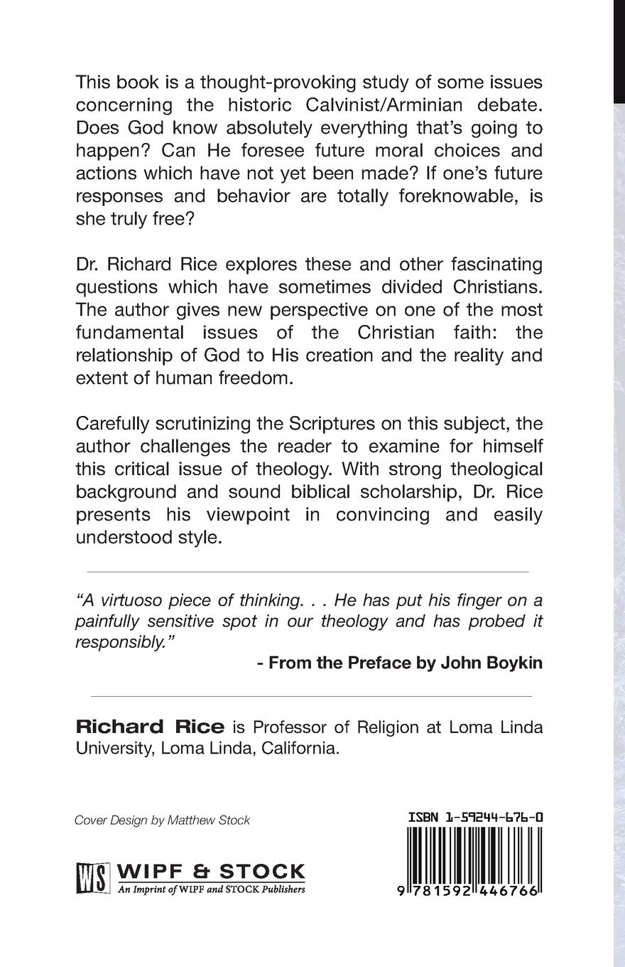 God's Foreknowledge and Human Free Will - Christian Theology Book on Divine Sovereignty & Human Choice - Perfect for Bible Study & Theological Discussions