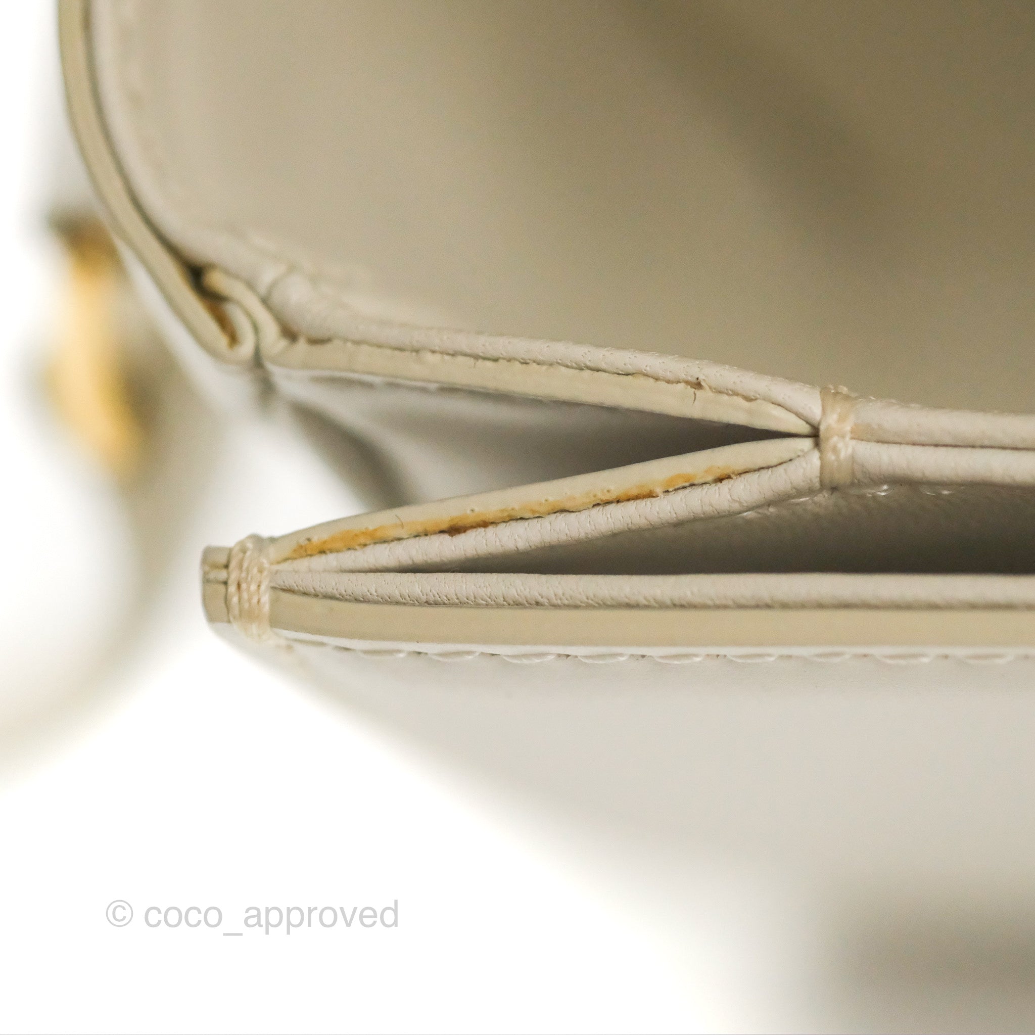 Celine Teen Triomphe Bag in Shiny White Calfskin Leather - Perfect for Everyday Use, Work & Special Occasions