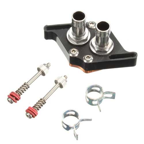 High-Performance Copper Base North Bridge Water Cooling Block - Efficient CPU Liquid Cooling System for PC Gaming & Overclocking - Perfect for High-End Desktop Builds & Custom Water Cooling Loops