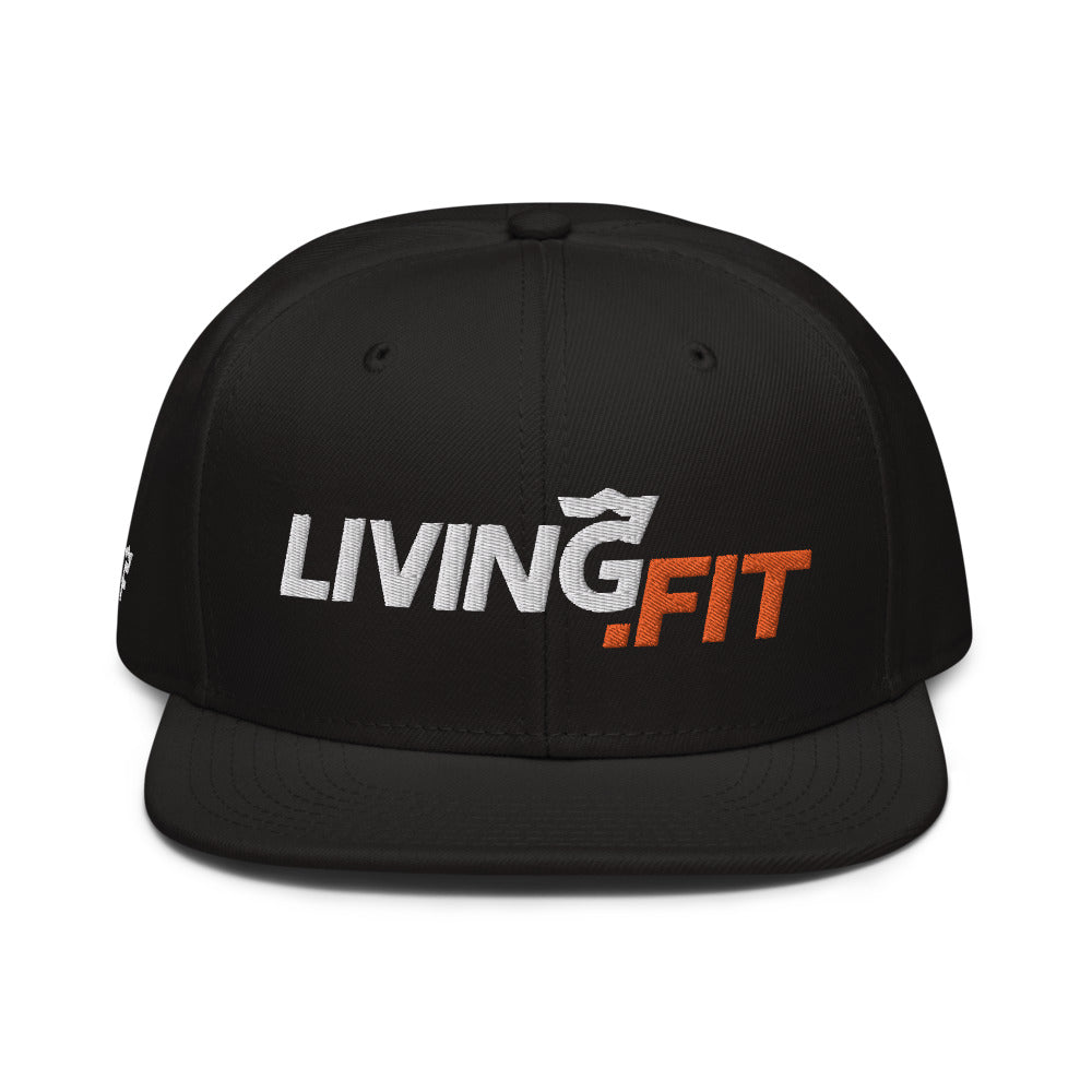 LivingFit Snapback Hat - Adjustable Unisex Baseball Cap for Men & Women - Perfect for Outdoor Sports, Running, Hiking & Casual Wear