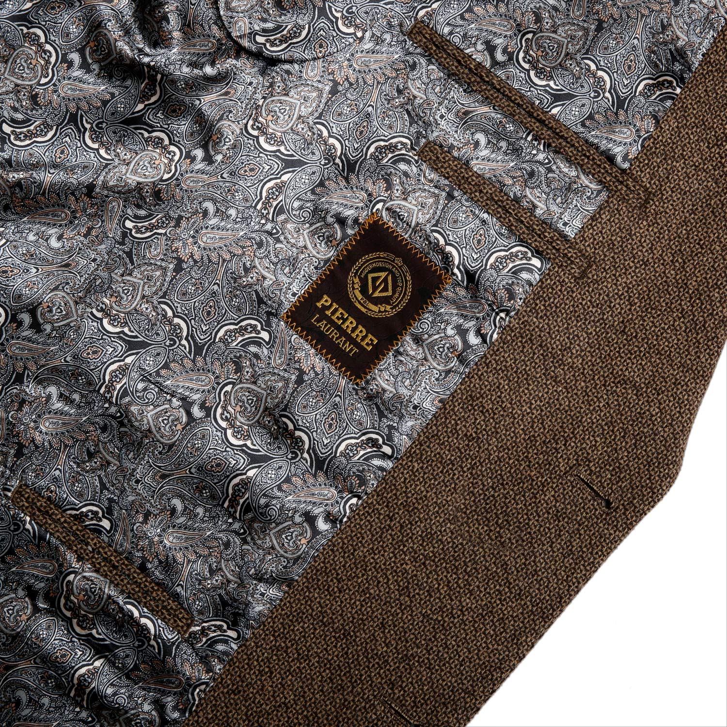 Premium Men's Wool Blend Business Blazer Jacket - Slim Fit Formal Suit for Office, Weddings & Special Occasions