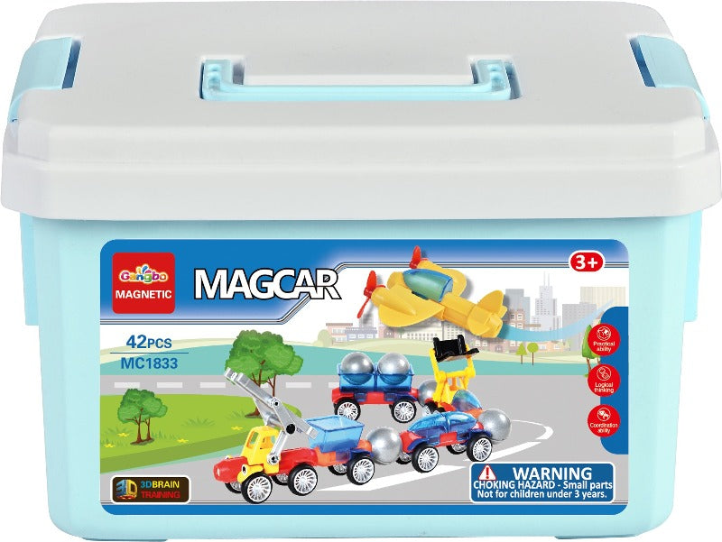 MagCar Set of 2 - Premium Magnetic Car Mount for Smartphones - Perfect for Hands-Free Driving, GPS Navigation & Commuting