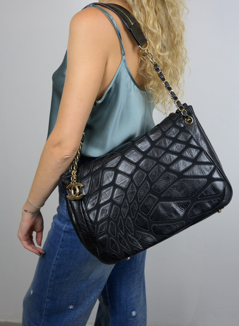 Chanel Black Quilted Leather Handbag - Luxury Designer Crossbody Bag for Women | Perfect for Evening Events, Parties & Date Nights