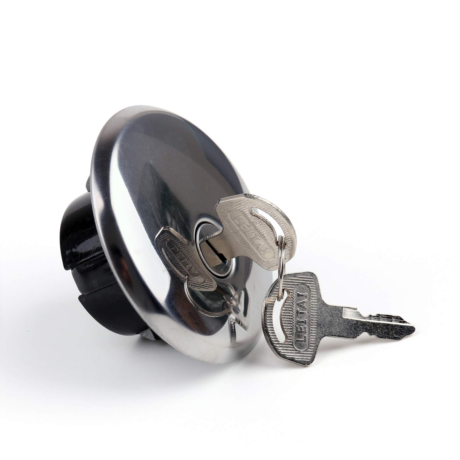 Suzuki GN125 1982-2001 Motorcycle Ignition Switch with Key & Fuel Gas Cap Lock Set - Replacement Ignition Switch Lock Key Kit for Easy Installation - Perfect for Off-Road, Commuting, and Motorcycle Maintenance