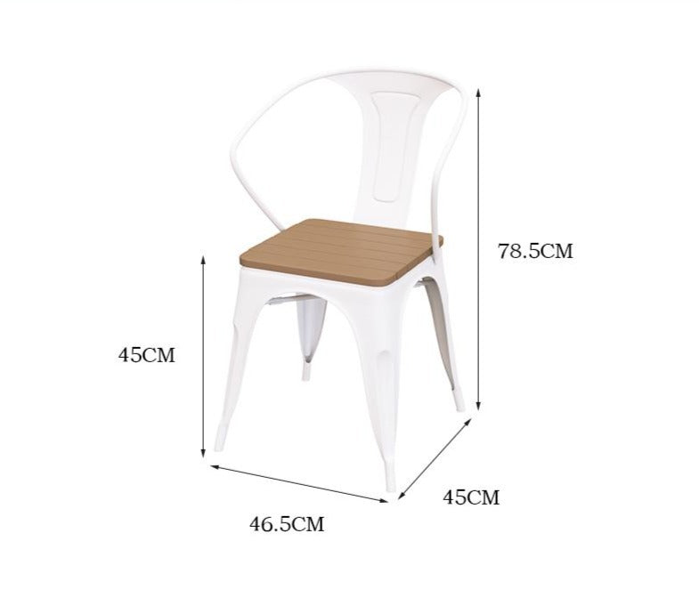 Two chairs set [white]