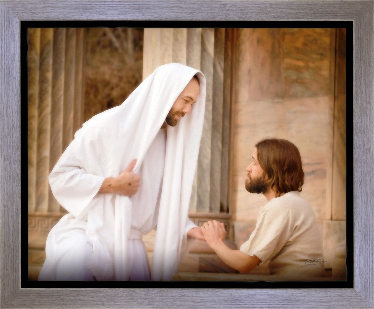 Come Unto Me Gallery Wrap Canvas Art - Inspirational Christian Wall Decor for Home, Church & Office - Perfect for Living Room, Bedroom & Prayer Spaces