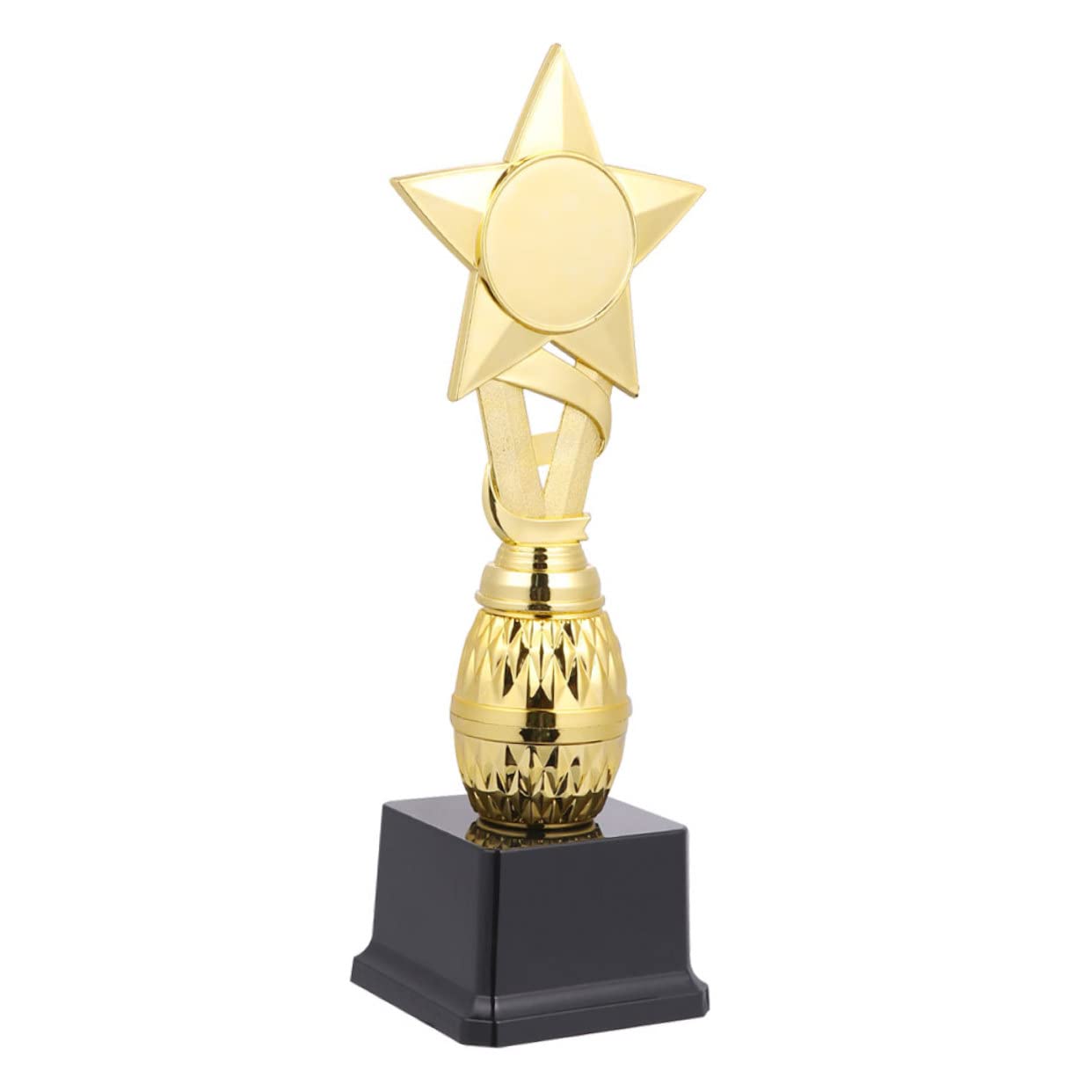 BELLIFFY Kids Small Plastic Soccer Trophy - Reusable Sports Award for Children - Perfect for Soccer Games, Team Parties & Youth Tournaments