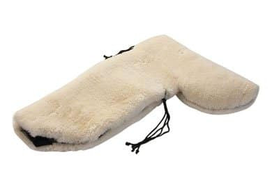 Premium Sheepskin Full Western Seat Saver with Cantle Cover - Comfortable & Durable Horseback Riding Accessory for Equestrians & Ranchers - Perfect for Trail Rides, Rodeos & Ranch Work
