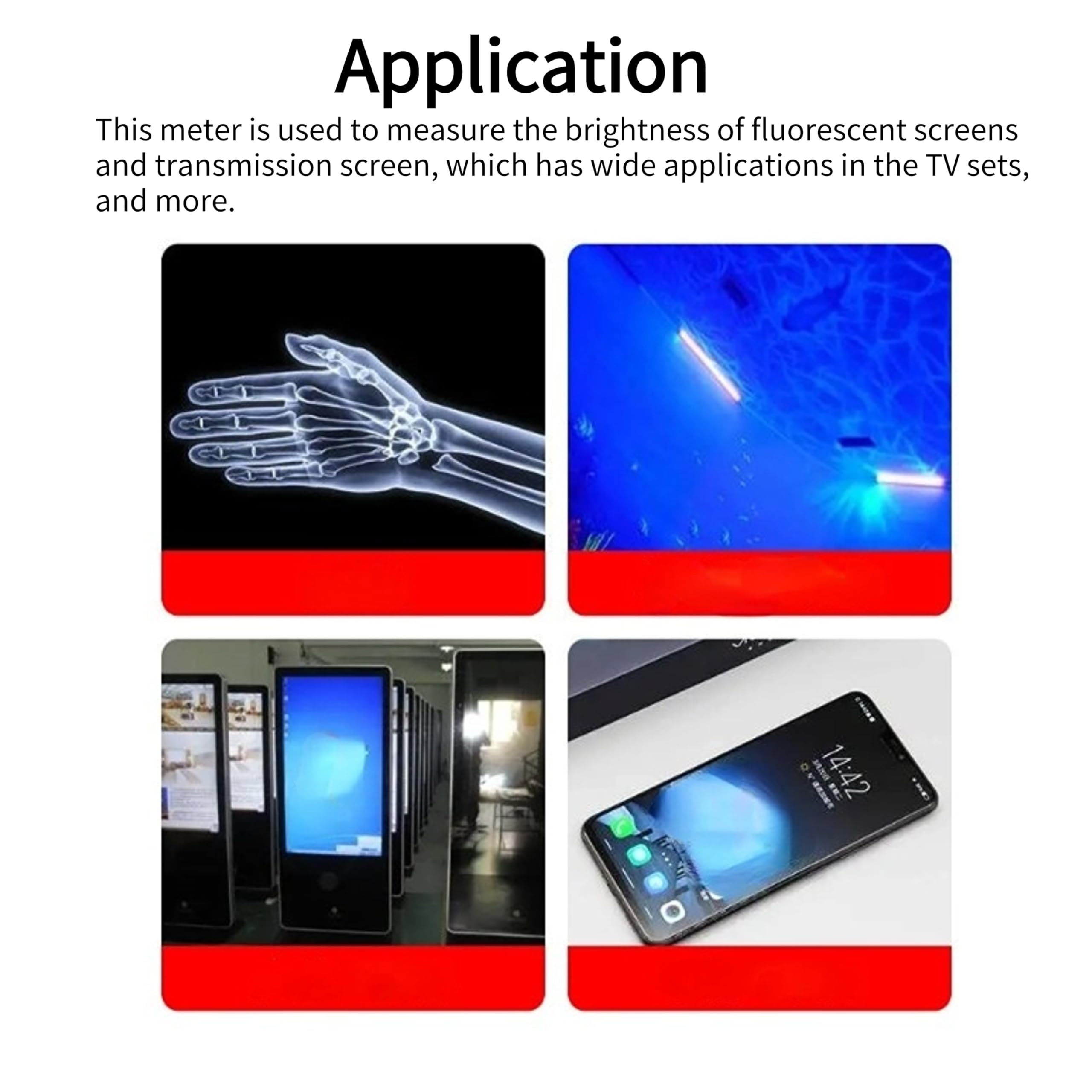 Professional Handheld Lux Light Meter - Digital LCD Screen Luminance Tester for Measuring Brightness (0.01-39990 cd/m²) - Perfect for Photography, Film Production, Indoor Lighting Design & Plant Growth Monitoring