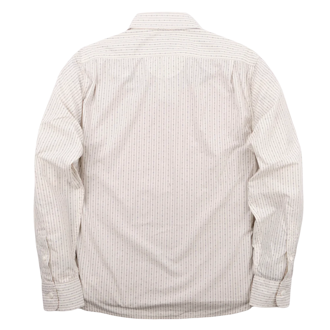 Freenote Wells White Stripe Denim Jacket - Vintage Style Men's Trucker Jacket for Casual Wear & Street Fashion