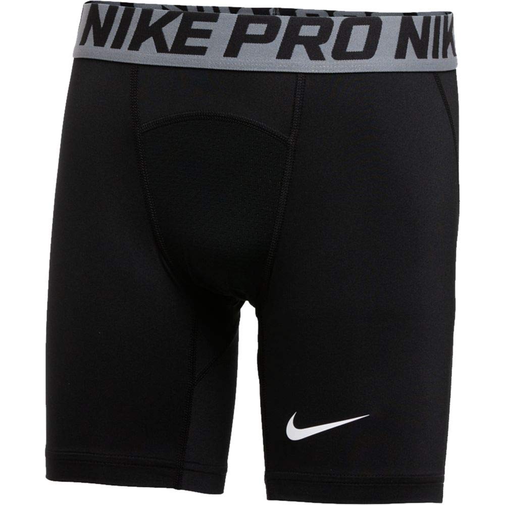 Nike Youth Pro Compression Shorts for Boys - Black YXL - Moisture-Wicking, Breathable & Supportive for Sports & Training