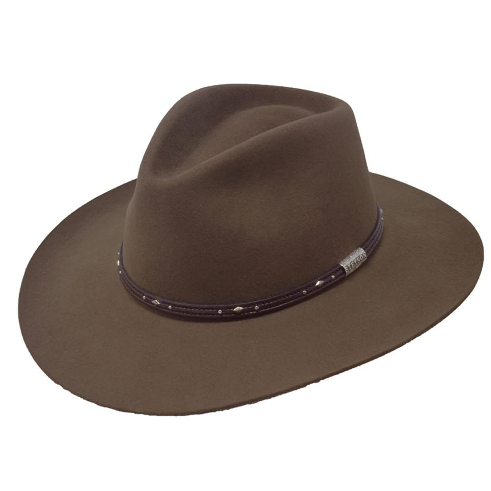 Stetson Men's Pawnee Cowboy Hat - Classic Western Style for Ranchers, Riders & Outdoor Enthusiasts | Perfect for Rodeos, Horseback Riding & Country Events