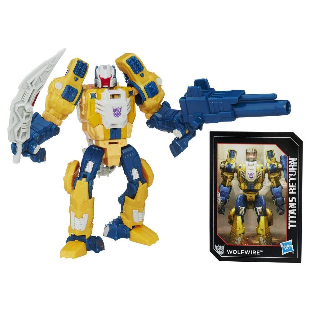 Transformers Generations Titans Return Deluxe Wave 3 Action Figures - Official Hasbro Collectible Toys for Adults & Kids - Perfect for Display, Play & Gifts