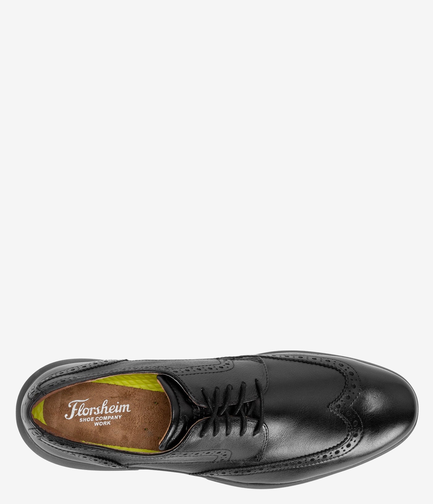 Florsheim Flair Steel Toe ESD Wingtip Oxford Shoes for Men - Premium Safety Work Shoes for Construction & Industrial Workplaces