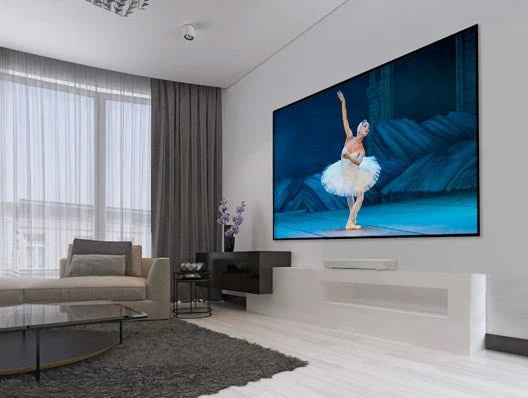Dreamedia Platinum Home Theater System - 4K Ultra HD Projector with 5.1 Surround Sound & 120