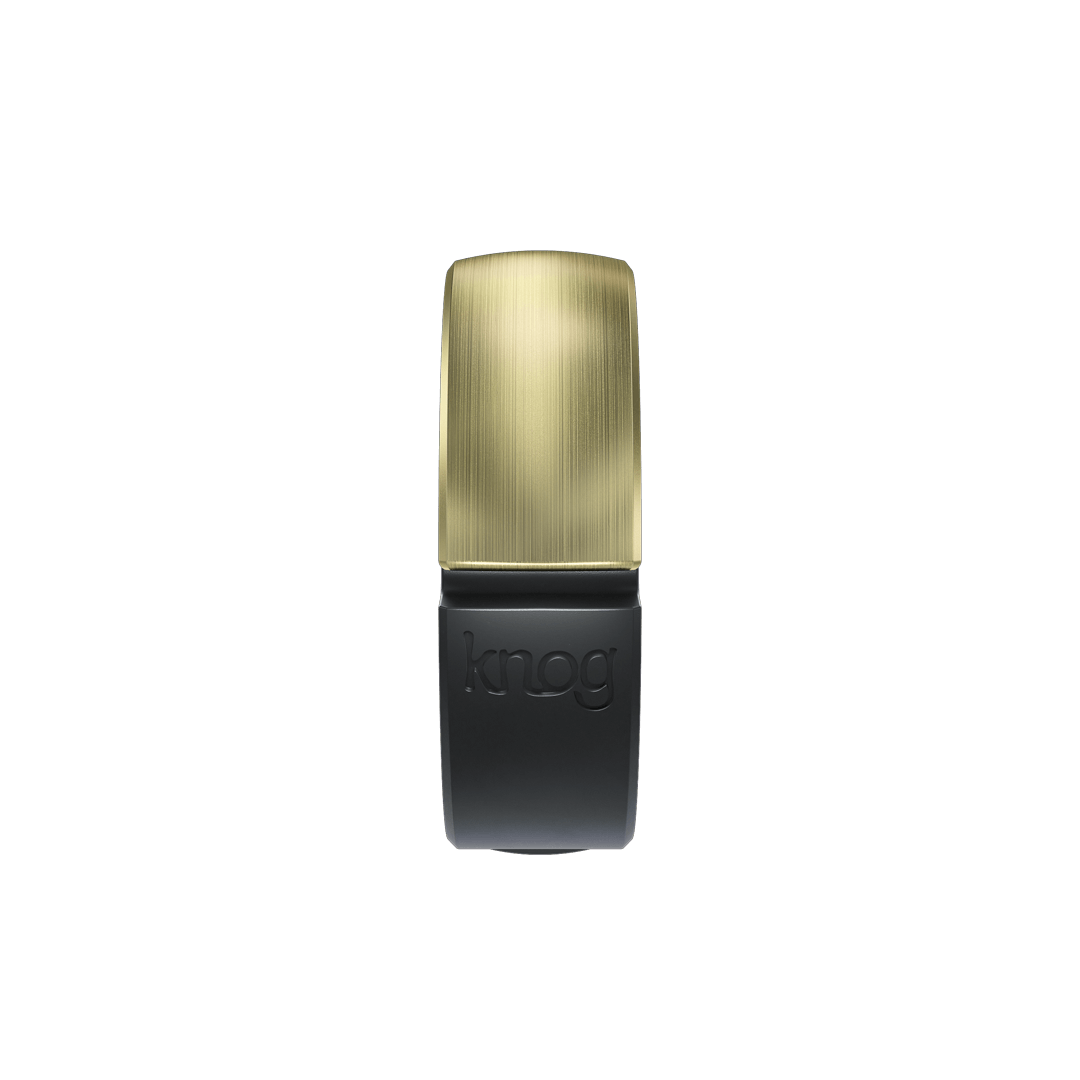Knog Oi Classic Bike Bell - Durable & Loud Bicycle Bell for Urban Commuters, Mountain Bikes & Kids Bikes - Perfect for Safety & Style on Road or Trail Rides
