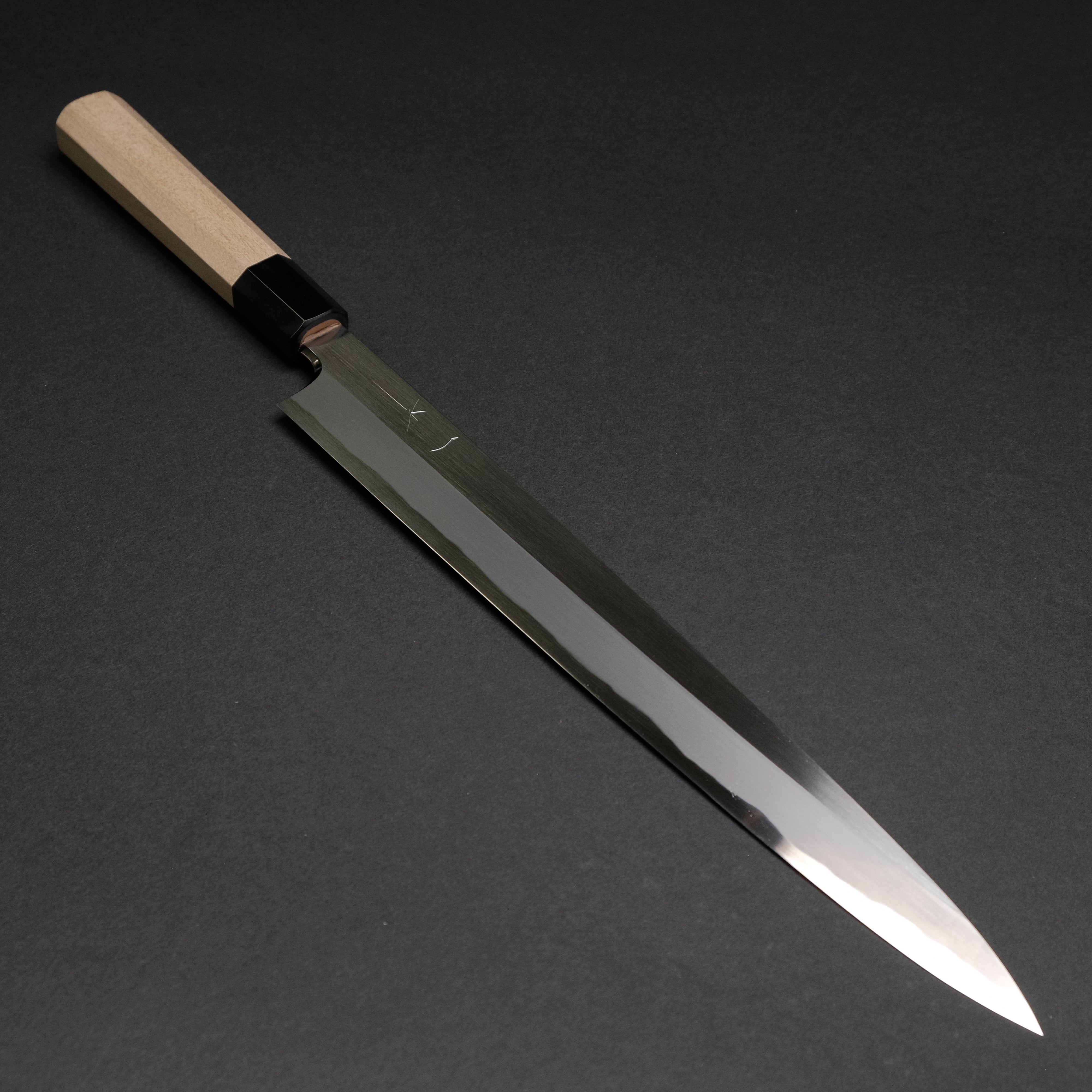 Hitohira Togashi White #1 Japanese Yanagiba Sushi Knife 300mm with Ho Wood Handle & Saya - Premium Sashimi & Sushi Preparation Tool for Professional Chefs & Home Cooks