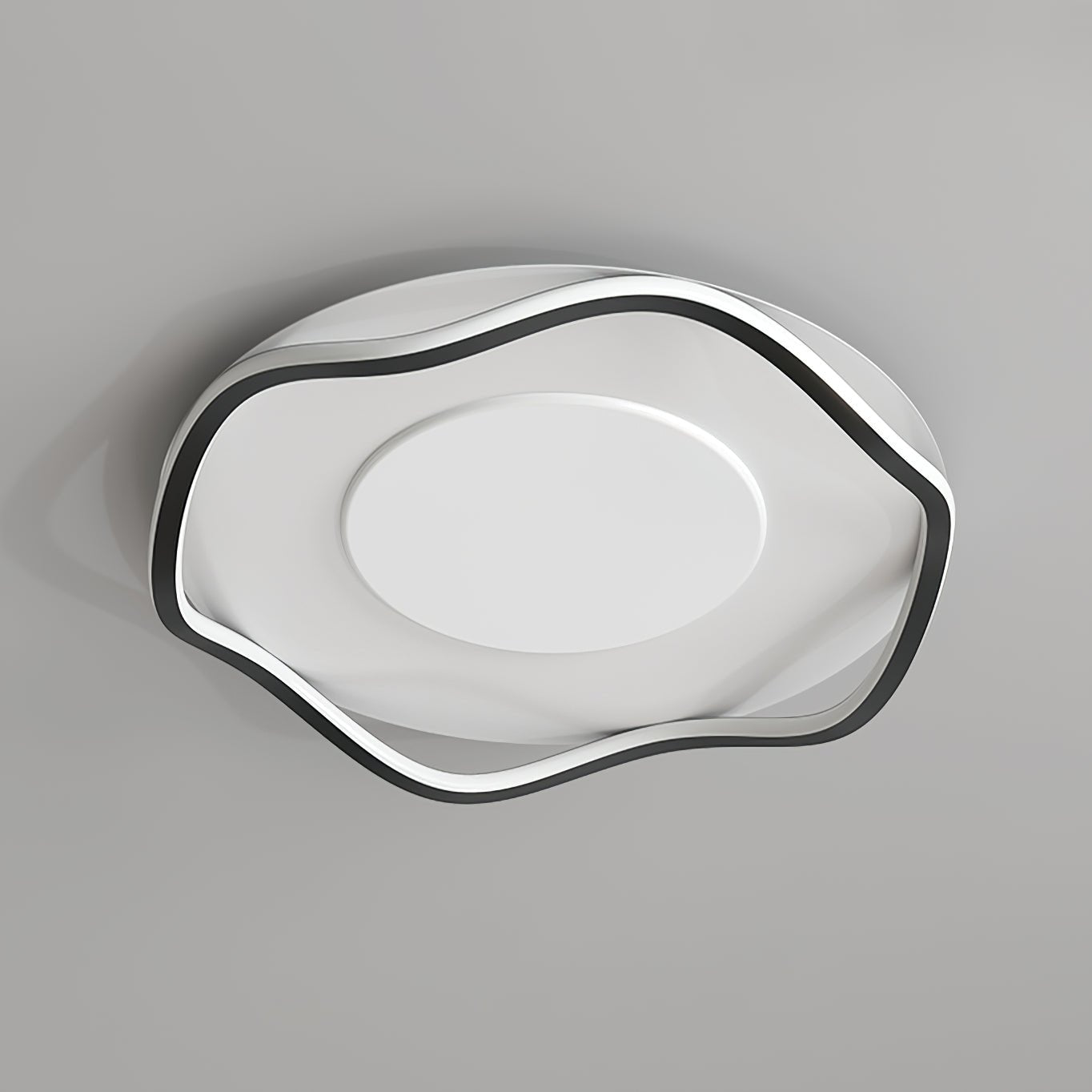 Minimalist Cloud Shaped Ceiling Light Fixture - Modern LED Bedroom Lighting for Nursery, Kids Room & Home Decor