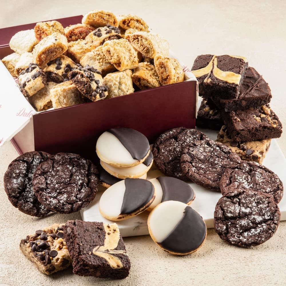 Premium Gourmet Gift Baskets - Thank You & Congratulations Gift Boxes for Mentor, College Student, Family & Friends - Luxury Food Gifts for Him & Her by Dulcet - Perfect for Graduation, Holidays & Special Occasions