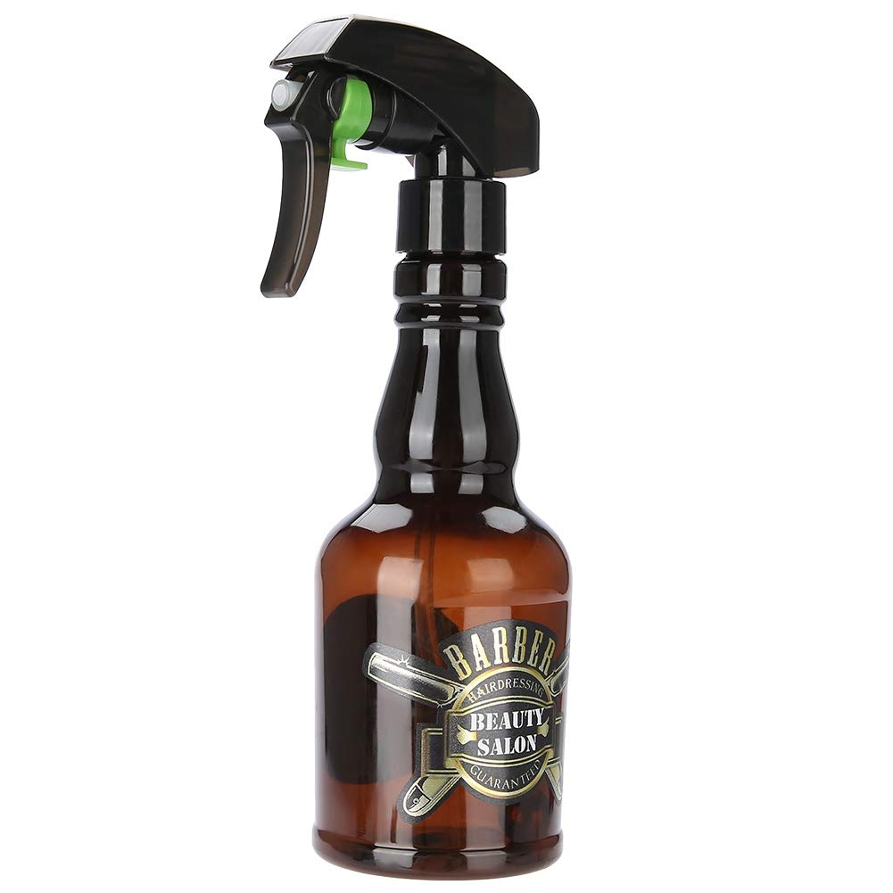2 Colors Hair Spray Bottle for Salon & Home Use - Fine Mist Water Sprayer for Barbers, Hairstylists & DIY Hair Care (Brown/Black) - Perfect for Styling, Moisturizing & Plant Misting