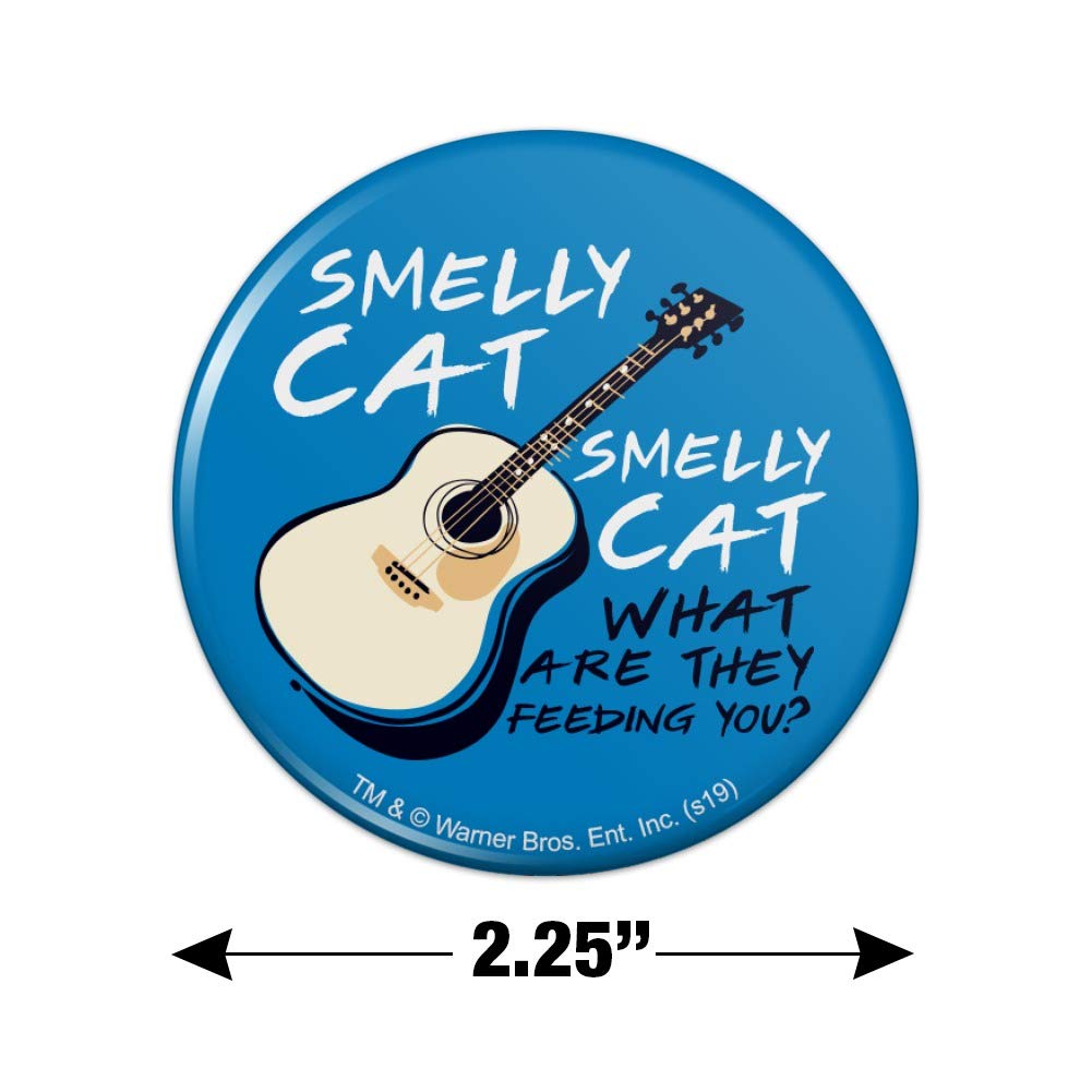 Friends TV Show Smelly Cat Song Kitchen Fridge Magnet - Funny Refrigerator Decoration for Fans, Home & Office Decor