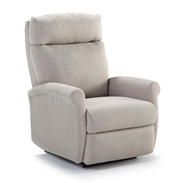 Modern Power Recliner with Headrest - Electric Lift Chair for Living Room, Home Theater & Office - Comfortable Leather Reclining Sofa with Massage & Heat Functions