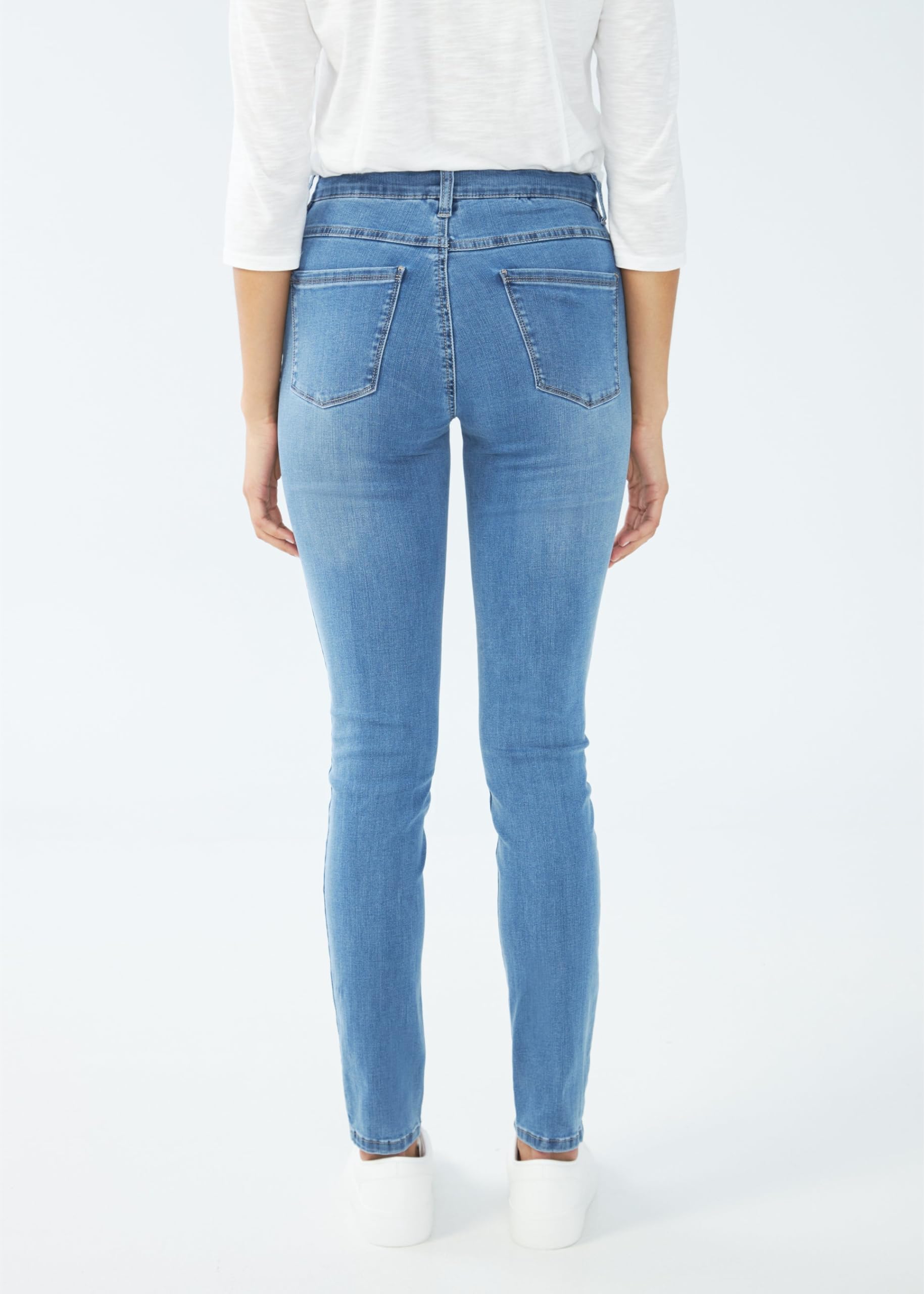FDJ French Dressing Jeans - Coolmax Christina Slim Leg Stretch Denim Pants for Women | Comfortable & Stylish for Casual Wear, Office & Night Out