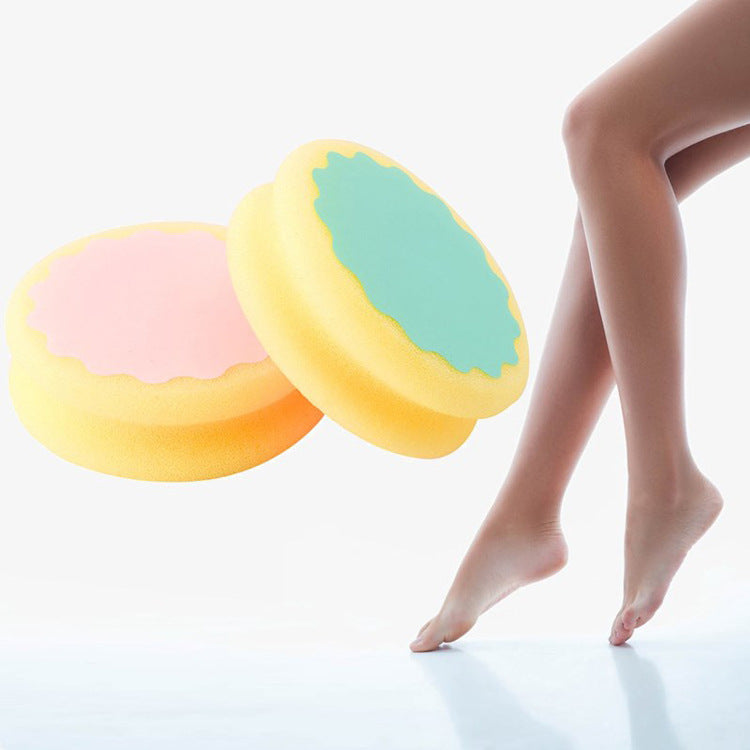 Painless Hair Removal Sponge - Magical Depilation Soft Pad for Smooth Skin, Effective Hair Remover Beauty Tool for Face & Body - Perfect for At-Home Skincare & Travel Use