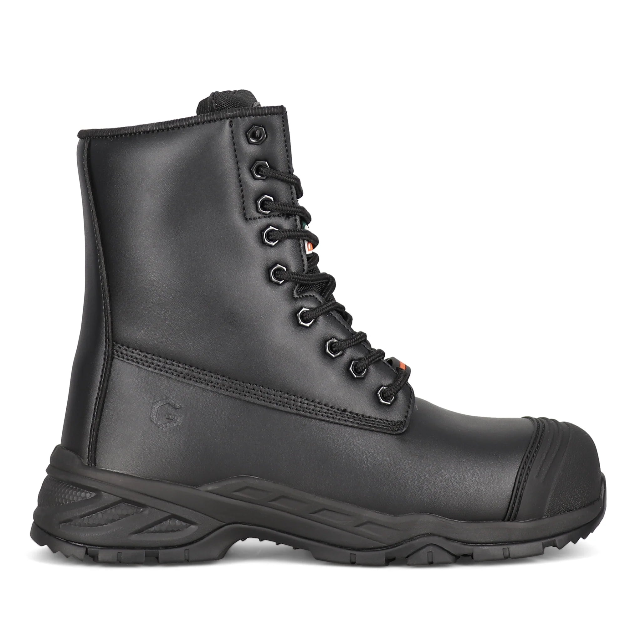 JB Goodhue Hurricane 8 CSA Approved Steel Toe Work Boots for Men - Slip Resistant & Waterproof Safety Shoes for Construction, Warehouse & Outdoor Work