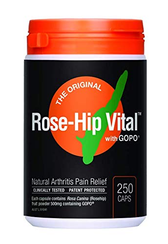 Rose-Hip Vital 250 Capsules - Premium Organic Rosehip Supplement for Skin, Joint & Immune Support - Perfect for Daily Wellness & Anti-Aging Routine