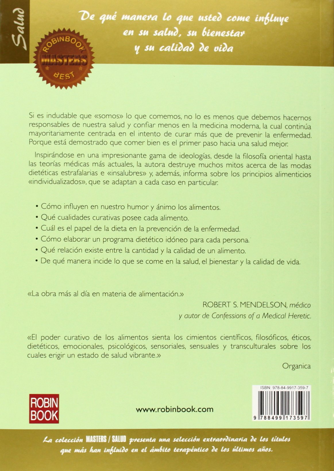 Healing Power of Foods: Nutrition, Self-Healing and Wellness (Masters/Health) (Spanish Edition) - Discover Natural Remedies for Digestive Health, Immunity Boost & Holistic Living