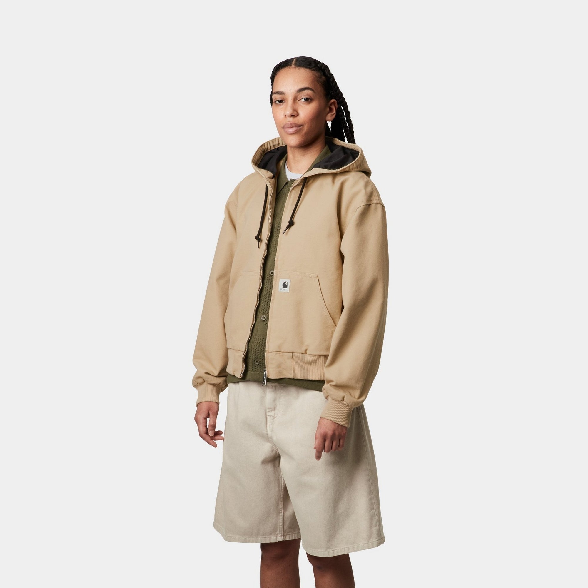 Women's OG Active Jacket - Lightweight Spring Running Jacket for Women | Dusty Hamilton Brown | Perfect for Outdoor Workouts, Jogging & Casual Wear