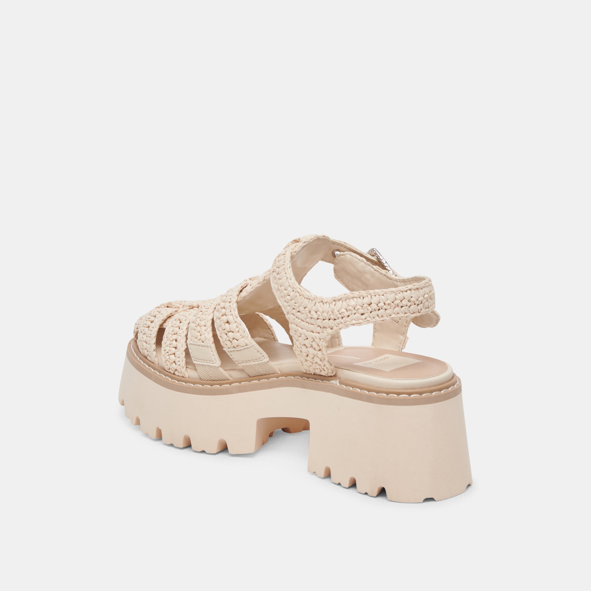 LASLY Women's Oatmeal Knit Sandals - Comfortable Summer Slip-On Shoes for Beach, Vacation & Casual Wear