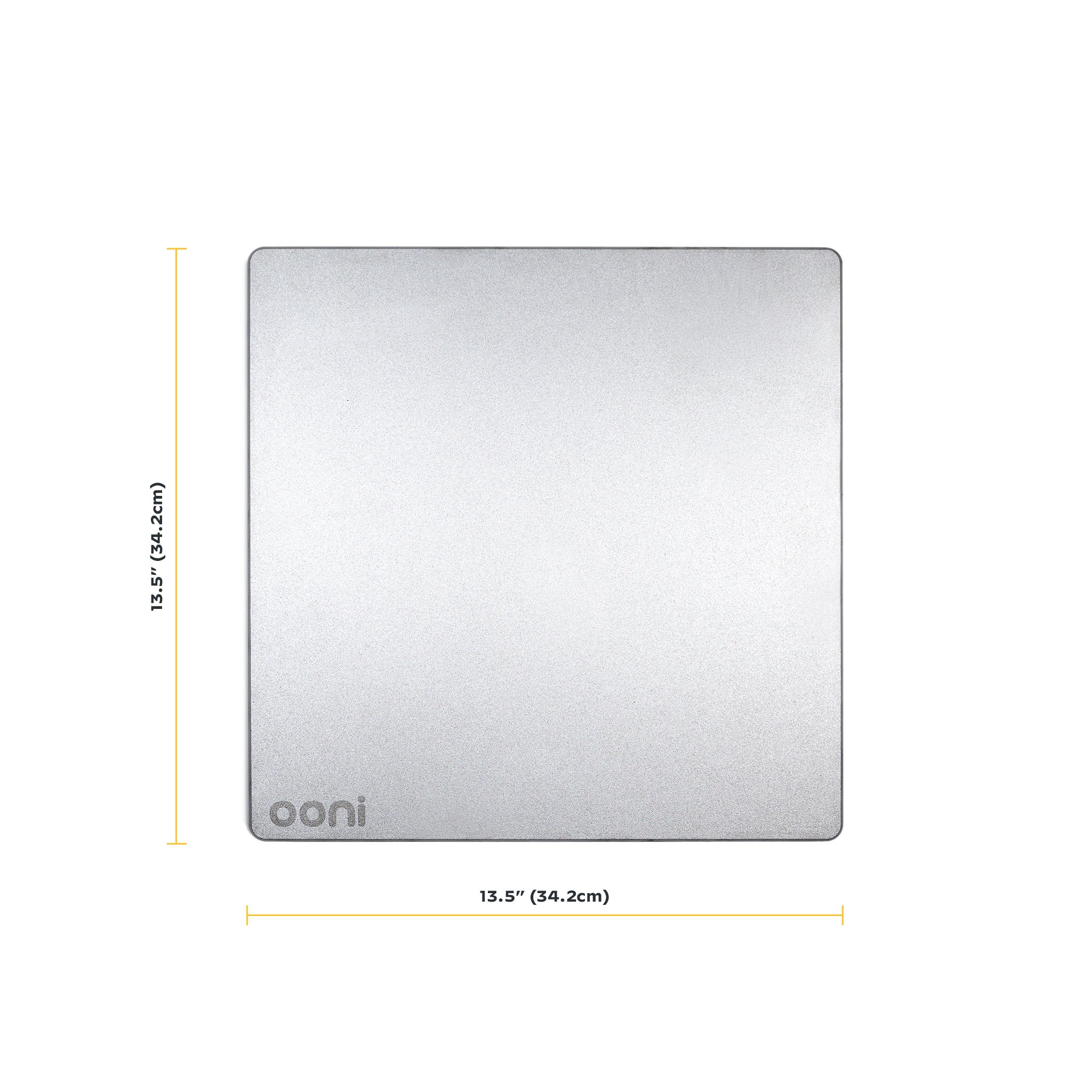 Ooni Pizza Steel 13 - Premium Pizza Baking Steel for Outdoor Ovens - Perfect for Wood Fired, Gas & Electric Pizza Ovens - Ideal for Backyard BBQ, Camping & Outdoor Cooking