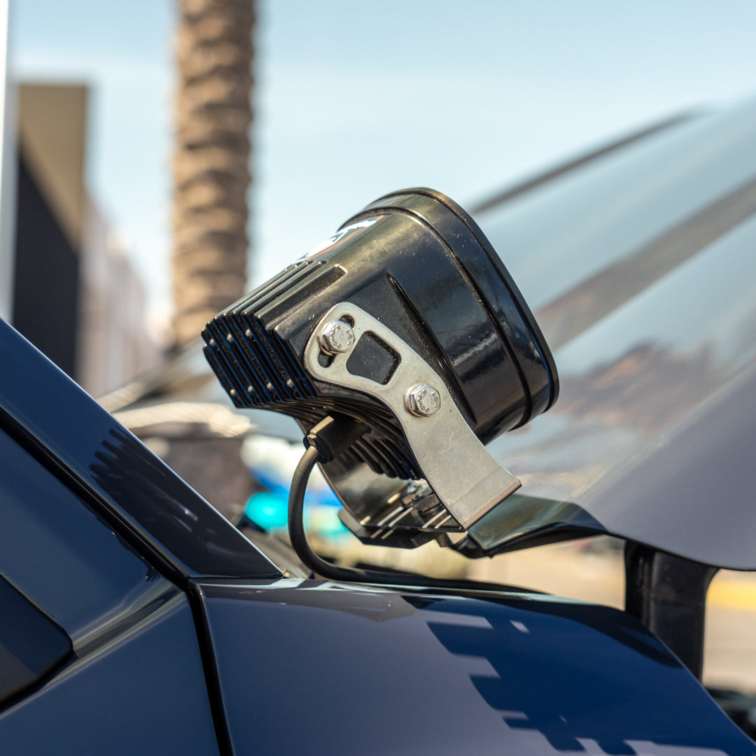 2024 Tacoma A Pillar Light Mounts - Heavy Duty Off-Road LED Light Brackets for Toyota Tacoma | Perfect for Night Driving, Camping & Overlanding Adventures