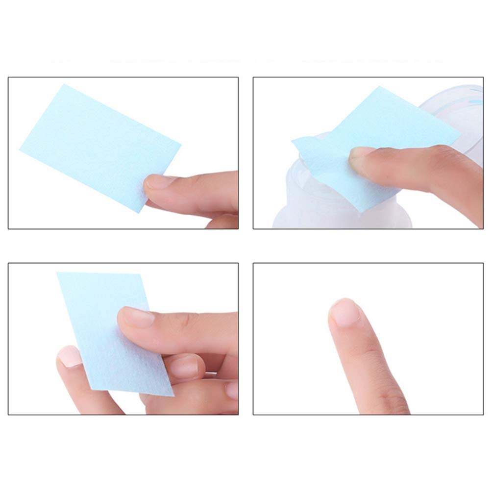 Beaupretty 600pcs Organic Cotton Facial Pads - Soft Makeup Remover Pads, Nail Polish Remover Wipes, Cosmetic Cotton Squares for Gentle Skin Care & Nail Prep | Ideal for Daily Makeup Removal, Manicures & Skincare Routine