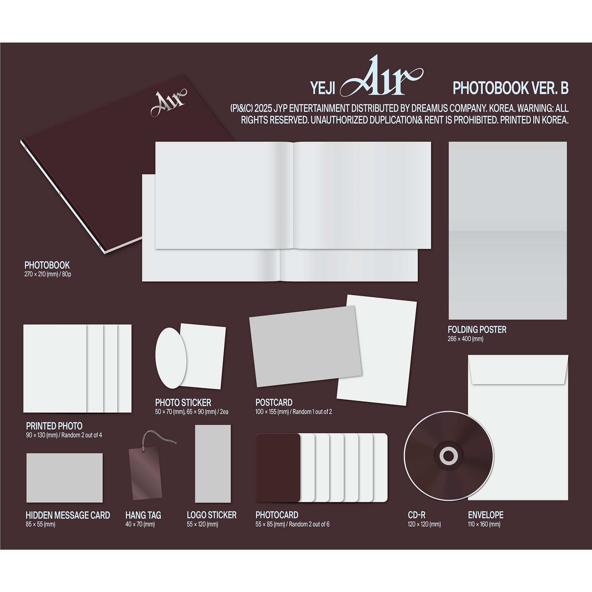 Photobook B Version - Premium Quality AIR Themed Photo Album for Collectors & Fans | Perfect for Gifts, Home Decor, and Anime Memorabilia Display