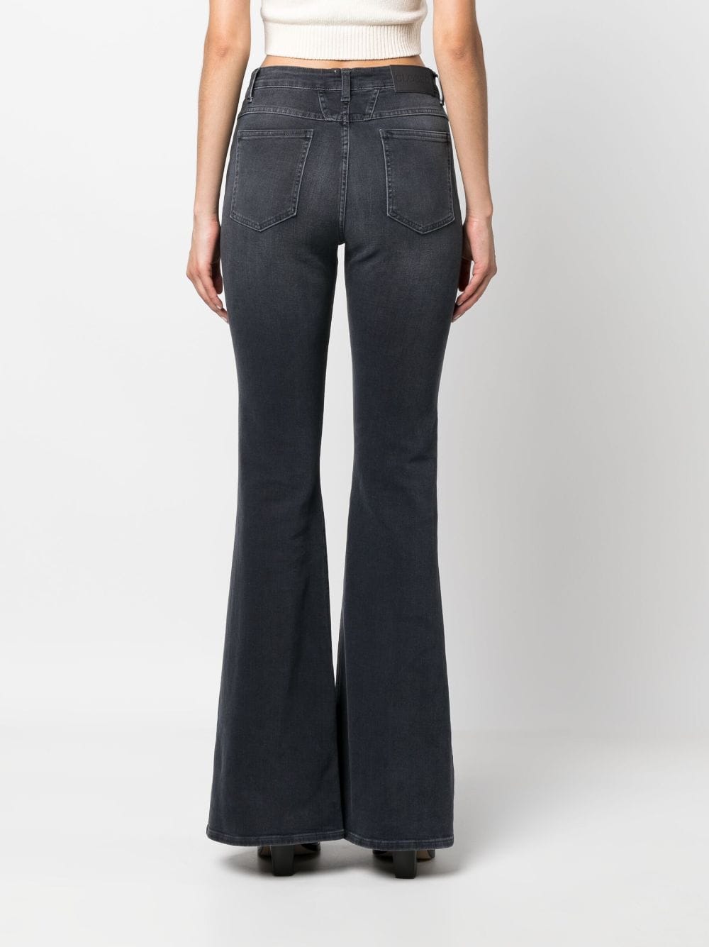 Stylish Grey Closed Jeans for Women - High Waist Slim Fit Denim Pants for Casual Wear & Everyday Outfits