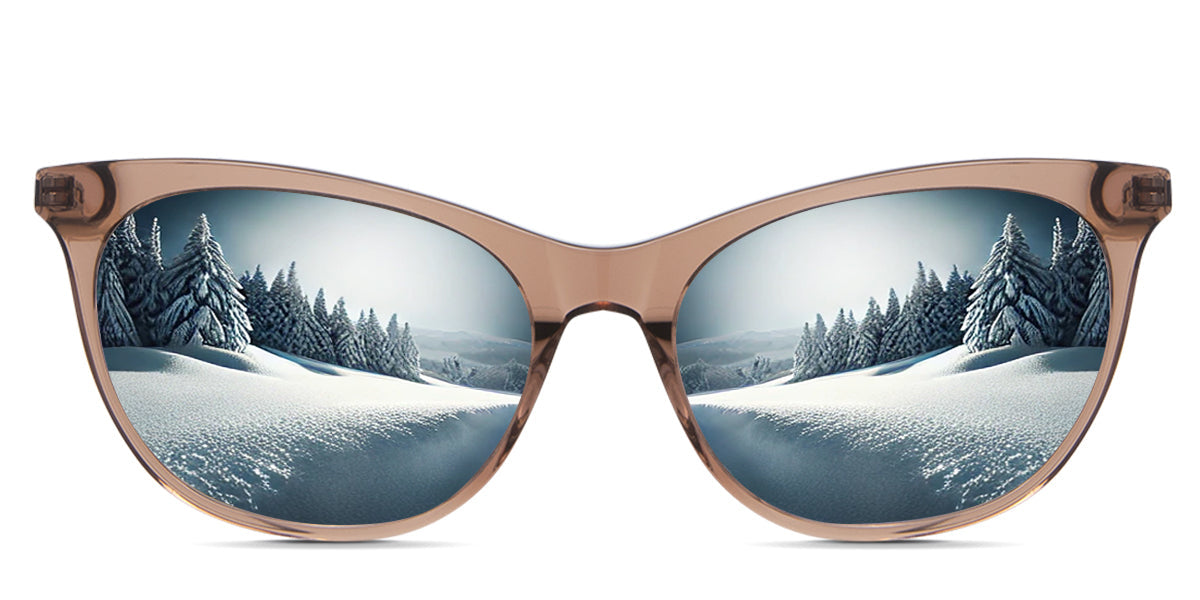 Gaia Women's Prescription Sunglasses - UV Protection, Polarized Lenses, Stylish Frames for Driving, Outdoor Activities & Fashion