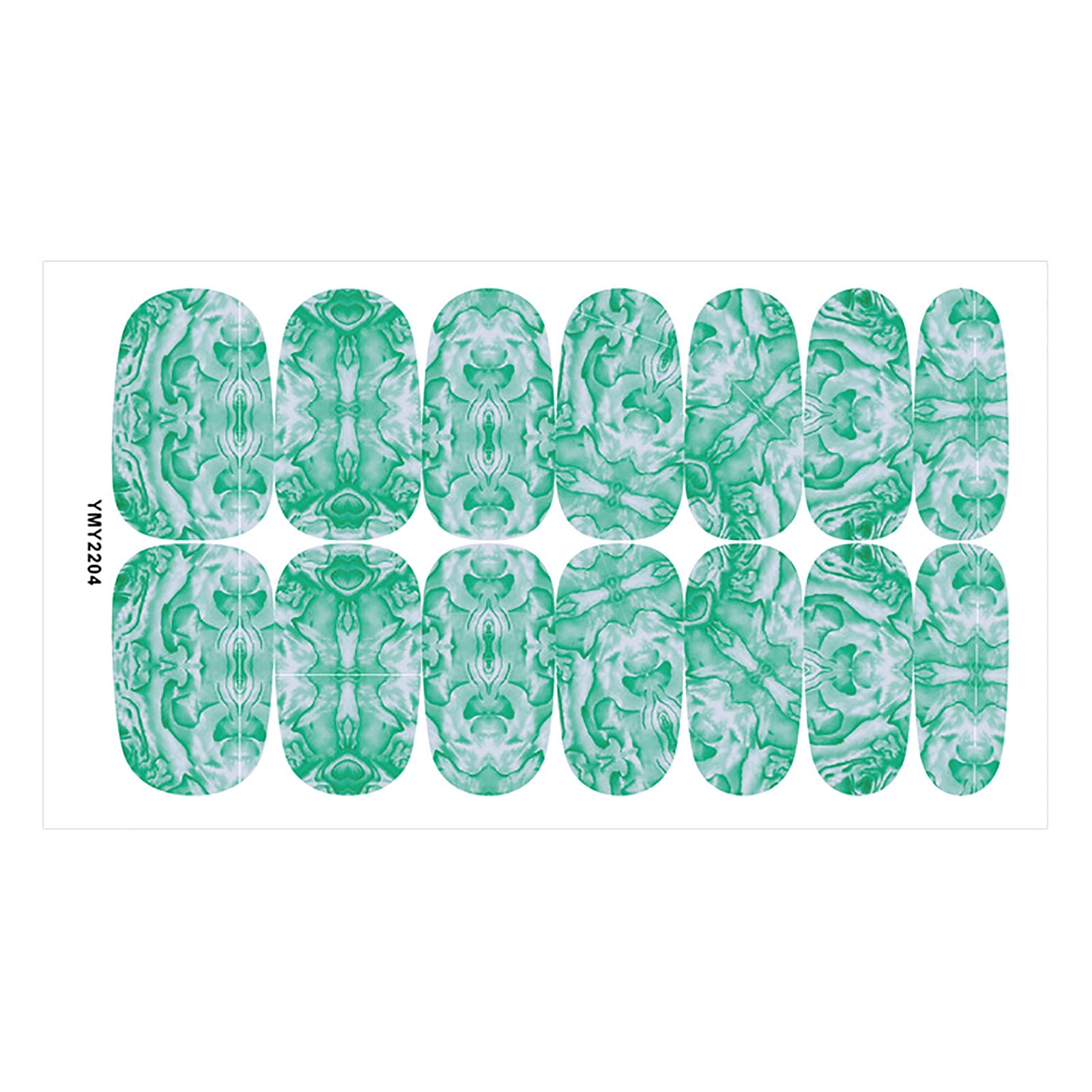 Skymarble Nail Art Stickers - Fashionable Manicure Decorations & Nail Stamper Accessories for DIY Nail Design | Perfect for Parties, Weddings, and Everyday Glam