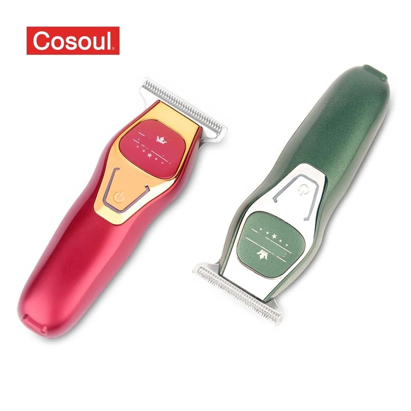 Professional Mini Portable Electric Hair Clipper - Bald Head Trimmer & Barber Shaver for Men (Fashion Red) | Perfect for Home Haircuts, Travel Grooming & DIY Styling