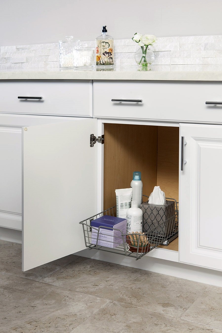 ClosetMaid 11-Inch Heavy Duty Pull Out Cabinet Organizer - Slide Out Pantry Shelves & Drawers for Kitchen, Bathroom Storage - Nickel Finish | Perfect for Pantry Organization, Spice Rack, Under Sink Storage & Cabinet Decluttering