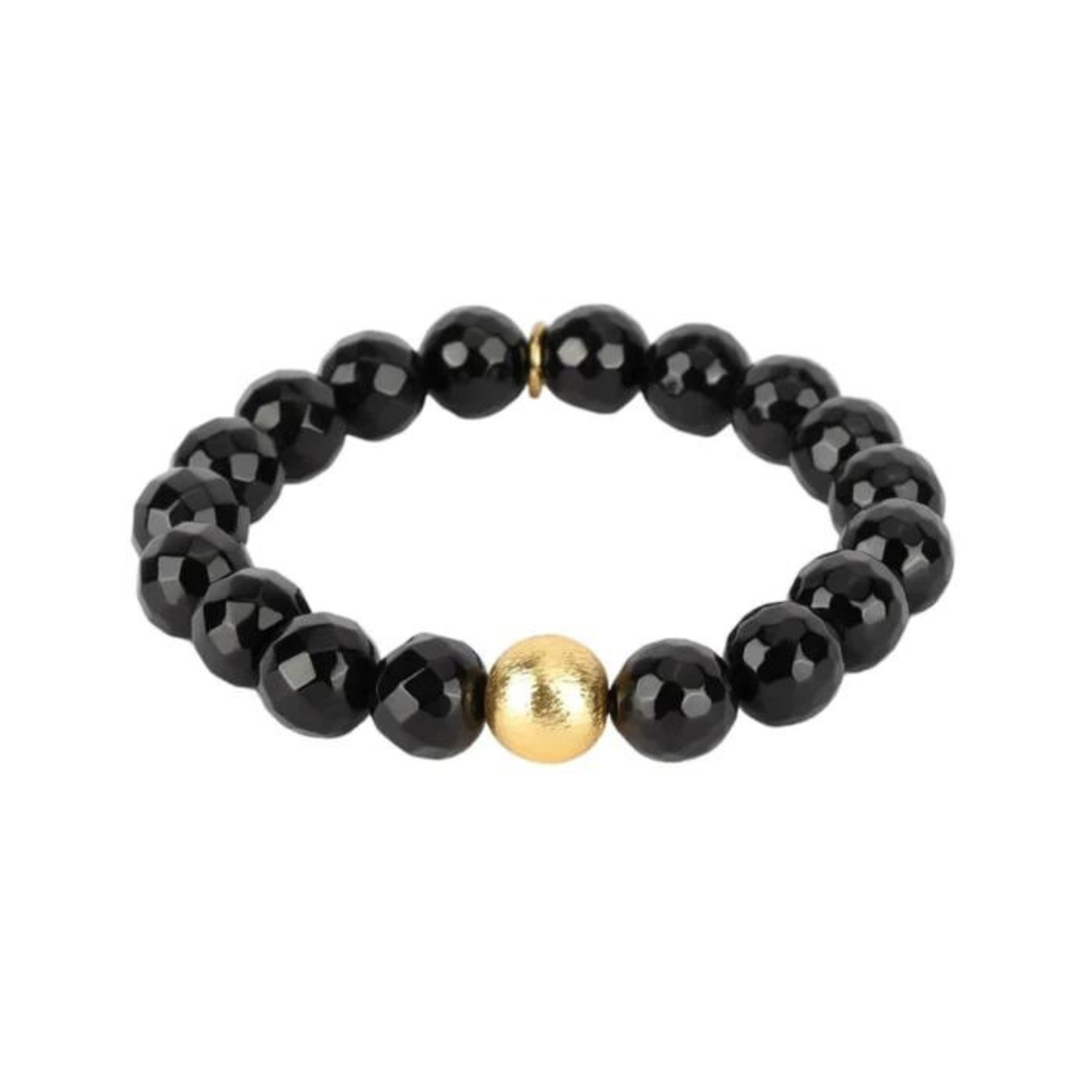 BuDhaGirl Bianca Black Bracelet for Women - Stylish Adjustable Bangle for Everyday Wear & Fashion Accessories