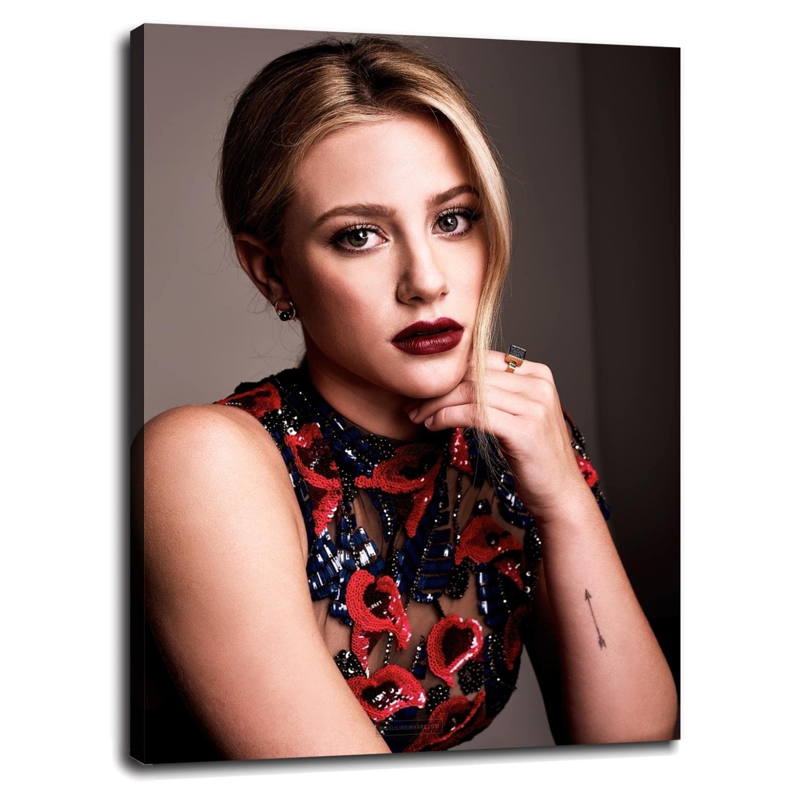 Lili Reinhart Canvas Wall Art Print - 32