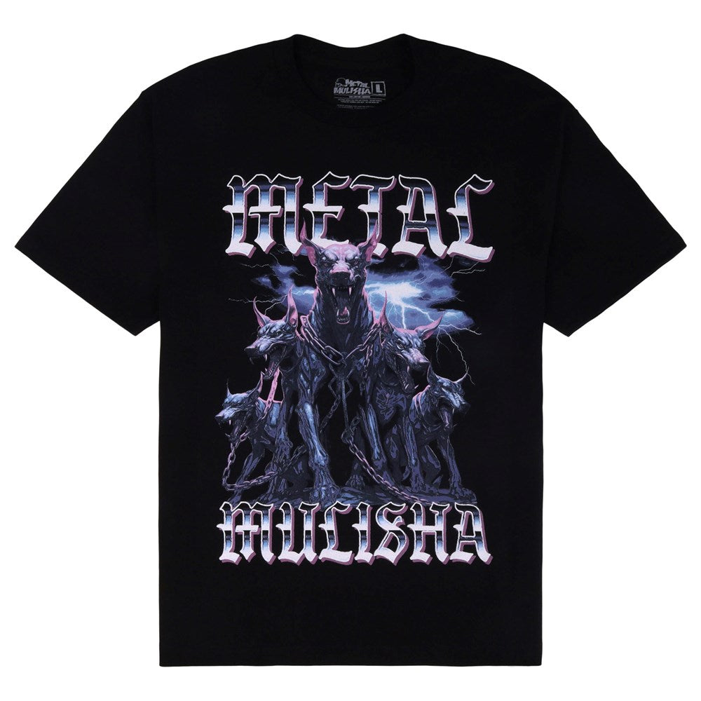 Metal Mulisha Hell Hounds Graphic T-Shirt for Men - Streetwear & Motocross Style - Perfect for Casual Wear, Biking & Outdoor Activities