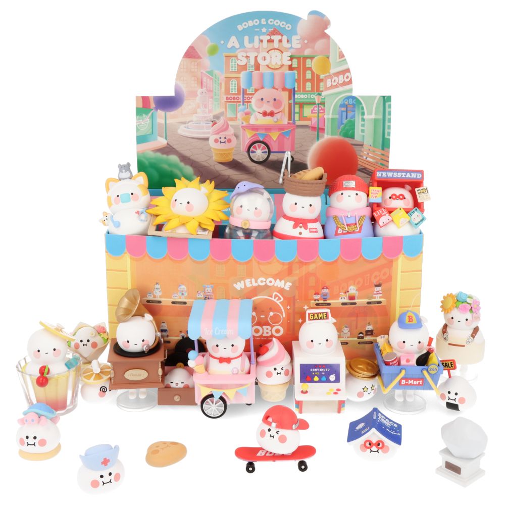 Bobo and Coco - A Little Store Series | Educational Toy Store Playset for Kids | Perfect for Pretend Play & Early Learning